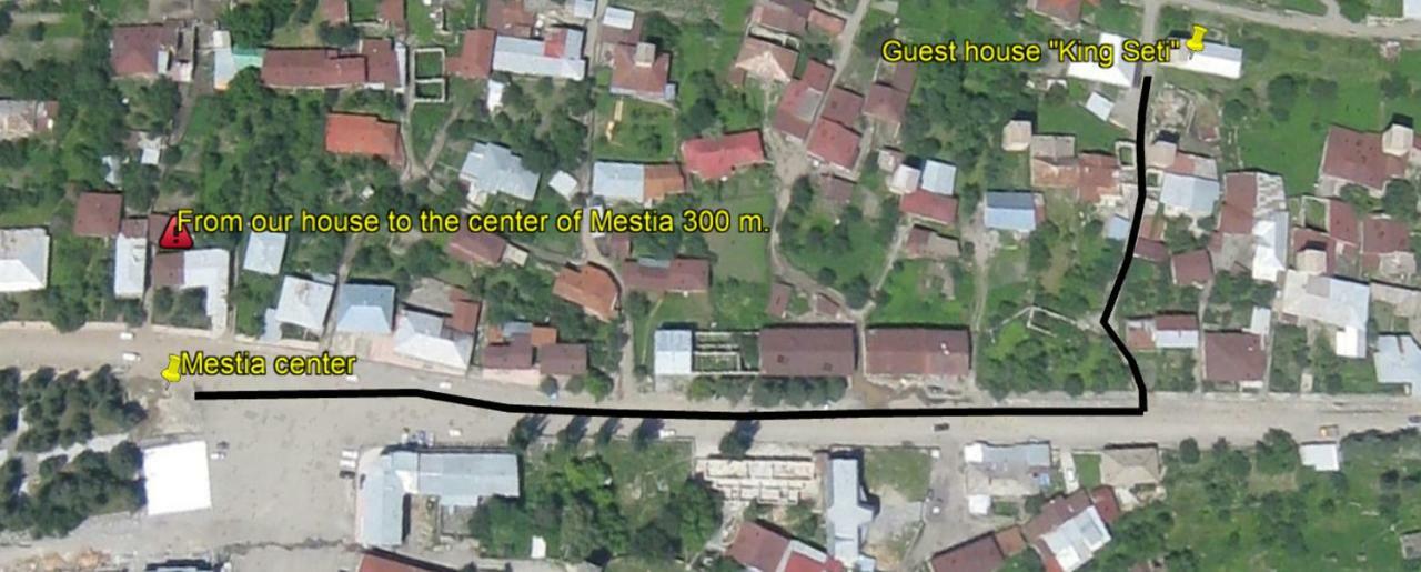 מלון מסטיה Guesthaus King Seti מראה חיצוני תמונה